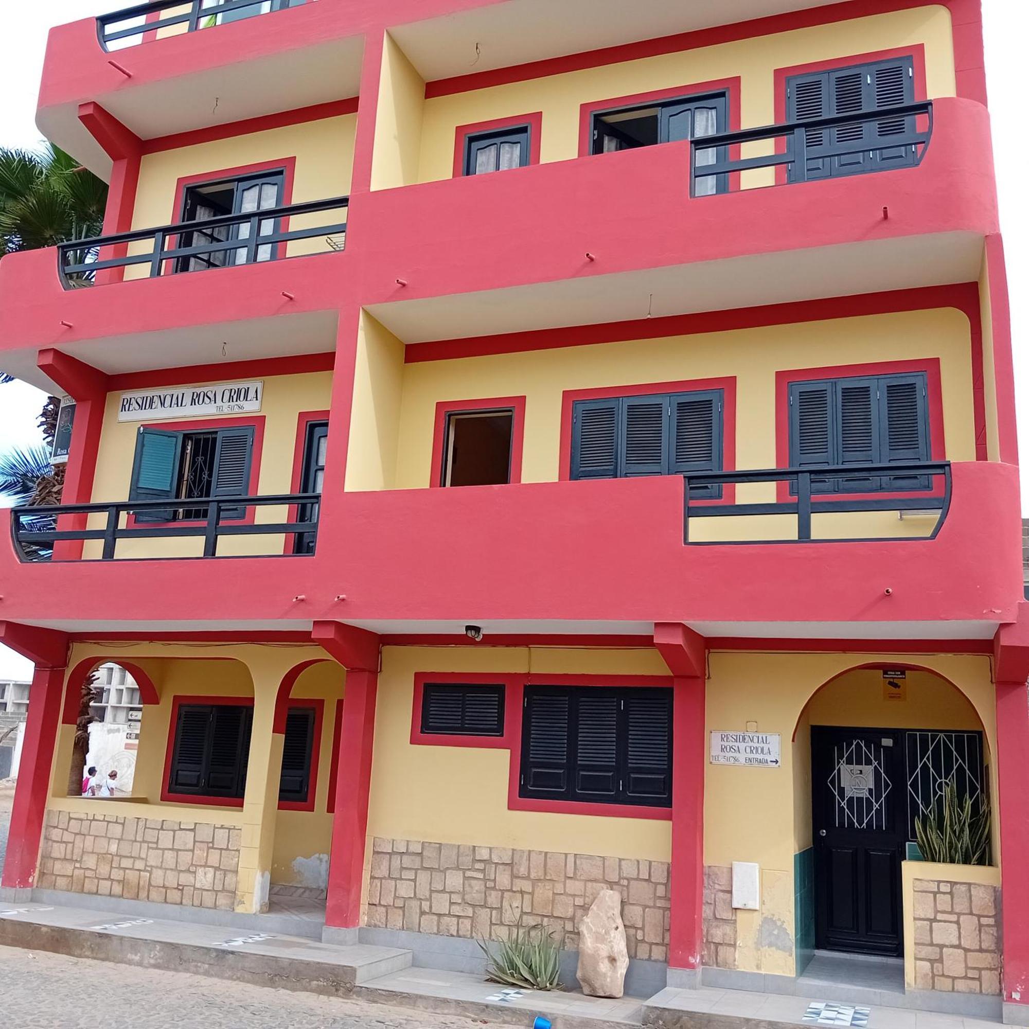 Bed and Breakfast Residencial Rosa Criola Sal Rei Exterior foto